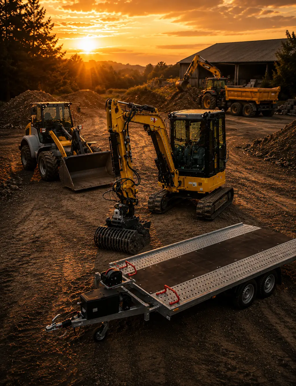Baumaschinen mieten bei Seifarth